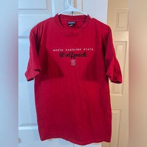 Vintage North Carolina (NC) State Wolfpack Stitched Shirt-Sz M-Crable Sportwear